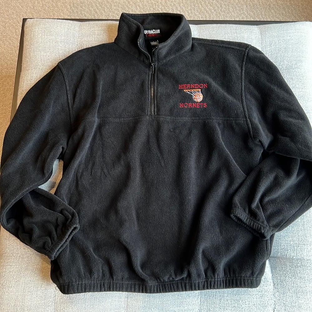Men’s Vintage Herndon Hornets Basketball Fleece Large